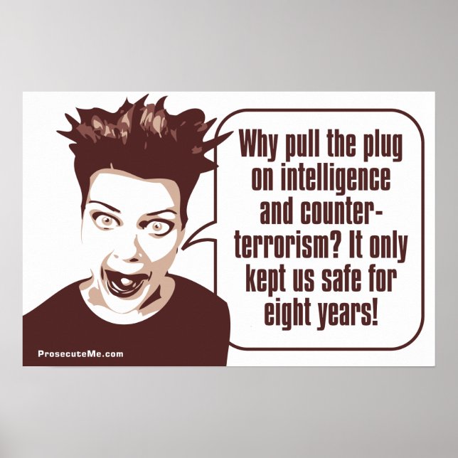 Angry Woman: Why pull the plug on intelligence? Poster (Front)