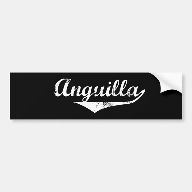 Anguilla Bumper Sticker (Front)