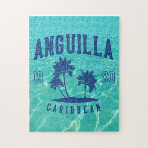 Anguilla Caribbean Palm Tree 1980 Jigsaw Puzzle