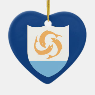 Anguilla Ceramic Tree Decoration