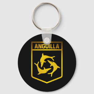 Anguilla Emblem Key Ring