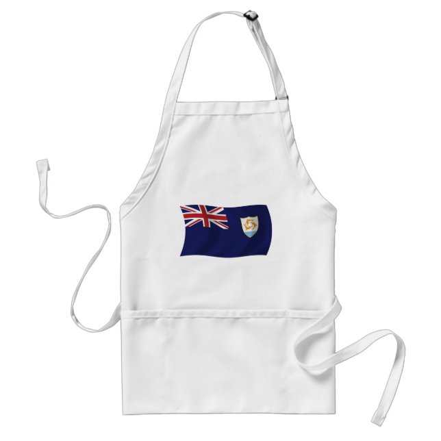 Anguilla Flag Apron (Front)