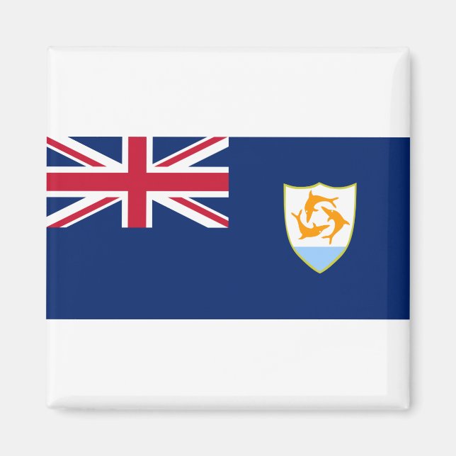 Anguilla Flag Magnet (Front)