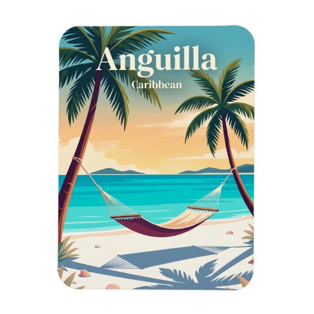 Anguilla Magnet (Vertical)