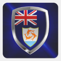 Anguilla Mettalic Emblem