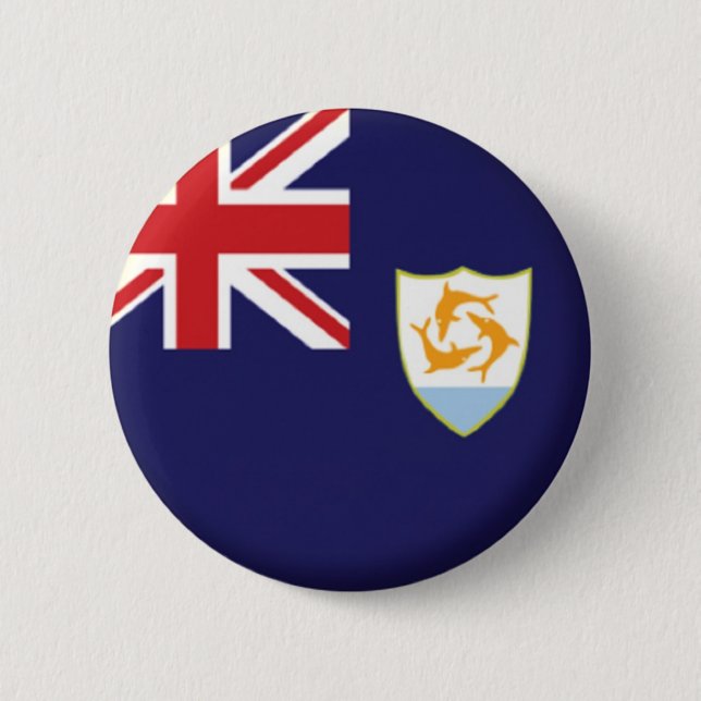 ANGUILLA PIN BACK BADGE (Front)