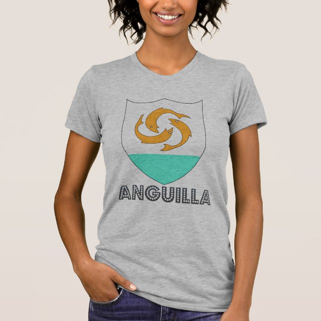 Anguillan Emblem T-Shirt (Front)