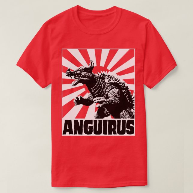 ANGUIRUS Rising sun for red tees (Design Front)