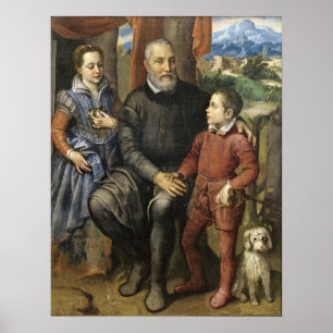 Anguissola - Artist's Father Amilcare Anguissola Poster