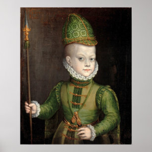 Anguissola - Portrait Of A Boy At Spanish Court Poster