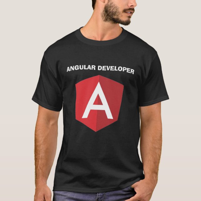 Angular Developer T-Shirt (Front)