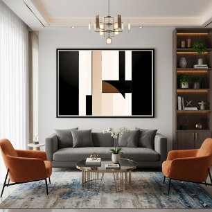 Angular Harmony Matte Poster