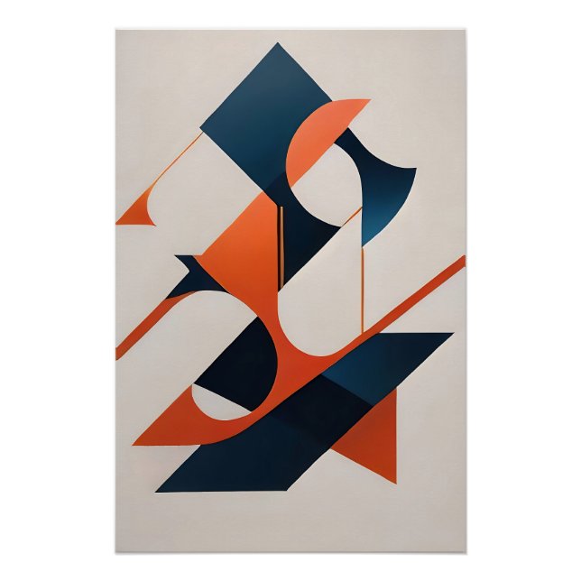 Angular Symphony Poster (Front)