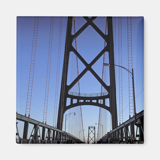 Angus L Macdonald Bridge, Halifax, Nova Magnet (Front)