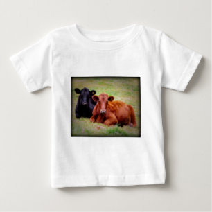Angus Love - Pair of Cattle Side by Side Baby T-Shirt