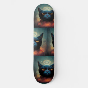 Angus The One True Cat/God Skateboard
