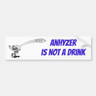 Anhyzer is not a drink sticker