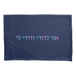 Ani L'Dodi V'Dodi Li Pillowcase