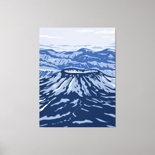 Aniakchak Volcano Canvas Print