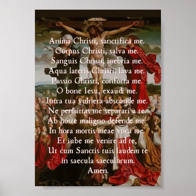 Anima Christi Print (Front)