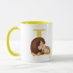 Animal ABC L is for lion mug