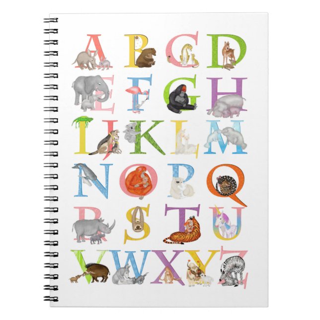 Animal ABC notebook (Front)