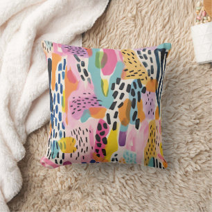 Animal Abstract Modern Retro Coloful Cushion