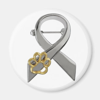 Animal Abuse Awareness Pin Magnet