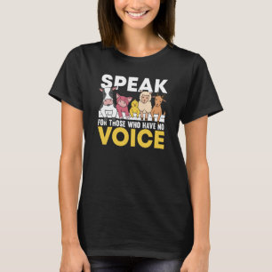 Animal Activist Rescue Animals Conservation Rights T-Shirt