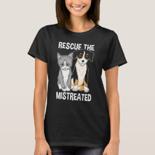 Animal Activist Rescue Animals Conservation Rights T-Shirt