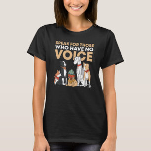 Animal Activist Rescue Animals Conservation Rights T-Shirt