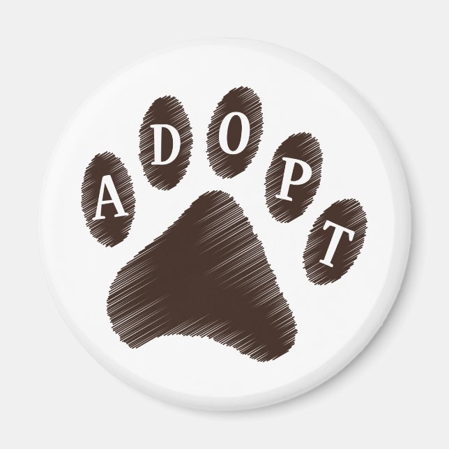 Animal Adoption Magnet (Front)