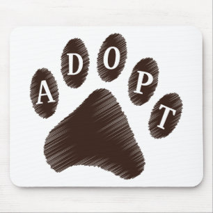 Animal Adoption Mouse Mat