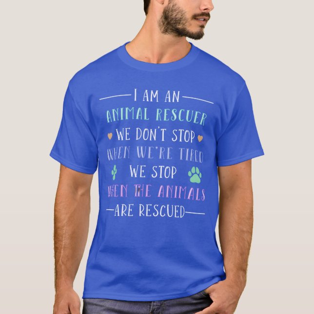 Animal Adoption Rescue Dog gift T-Shirt (Front)