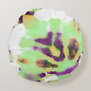 Animal African Print. African Exotic Background. L Round Cushion