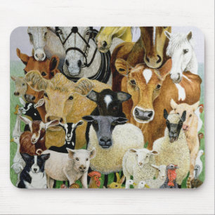 Animal Allsorts Mouse Mat