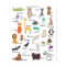 Animal Alphabet Chart A-Z art print