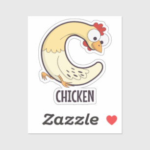 Animal Alphabet Letter - C (Chicken)