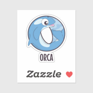 Animal Alphabet Letter - O (Orca)