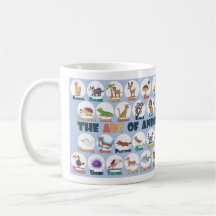 Animal Alphabet Mug