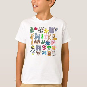 Animal Alphabet T Shirt