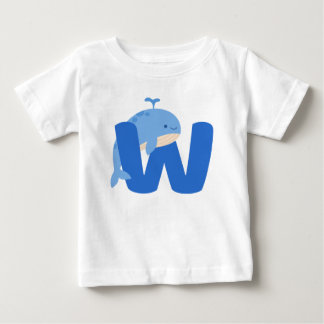 Animal alphabet W Baby T-Shirt