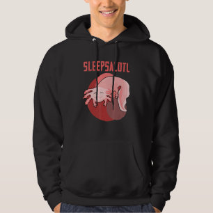 Animal Amphibian Salamander Sleepsalotl Sleepy Axo Hoodie