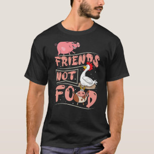 Animal Animal Rights Activist Vegan Saying Vegan T-Shirt