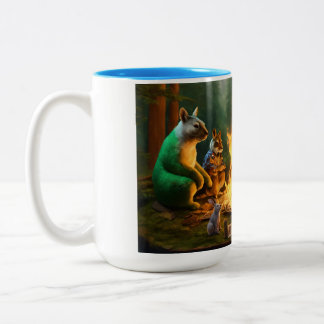 Animal Antics: Pool Party Mug Collection