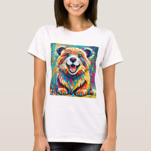Animal art design featuring bold, dynamic T-Shirt
