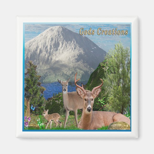 Animal art magnet (Front)