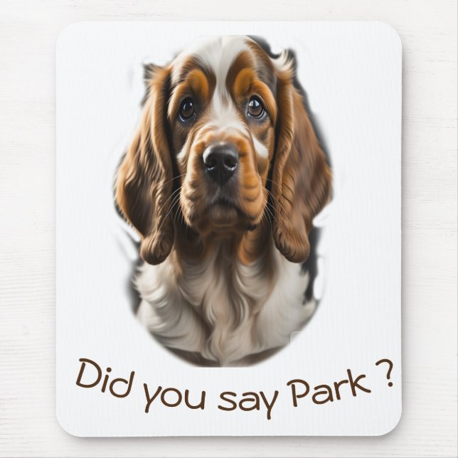 Animal Art Mouse Mat (Front)