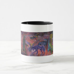 Animal art mug