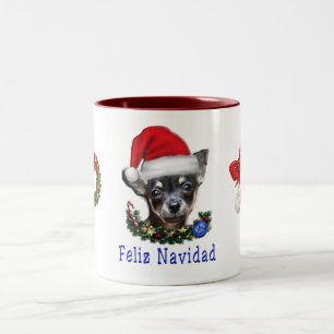 Animal Art Two-Tone Coffee Mug